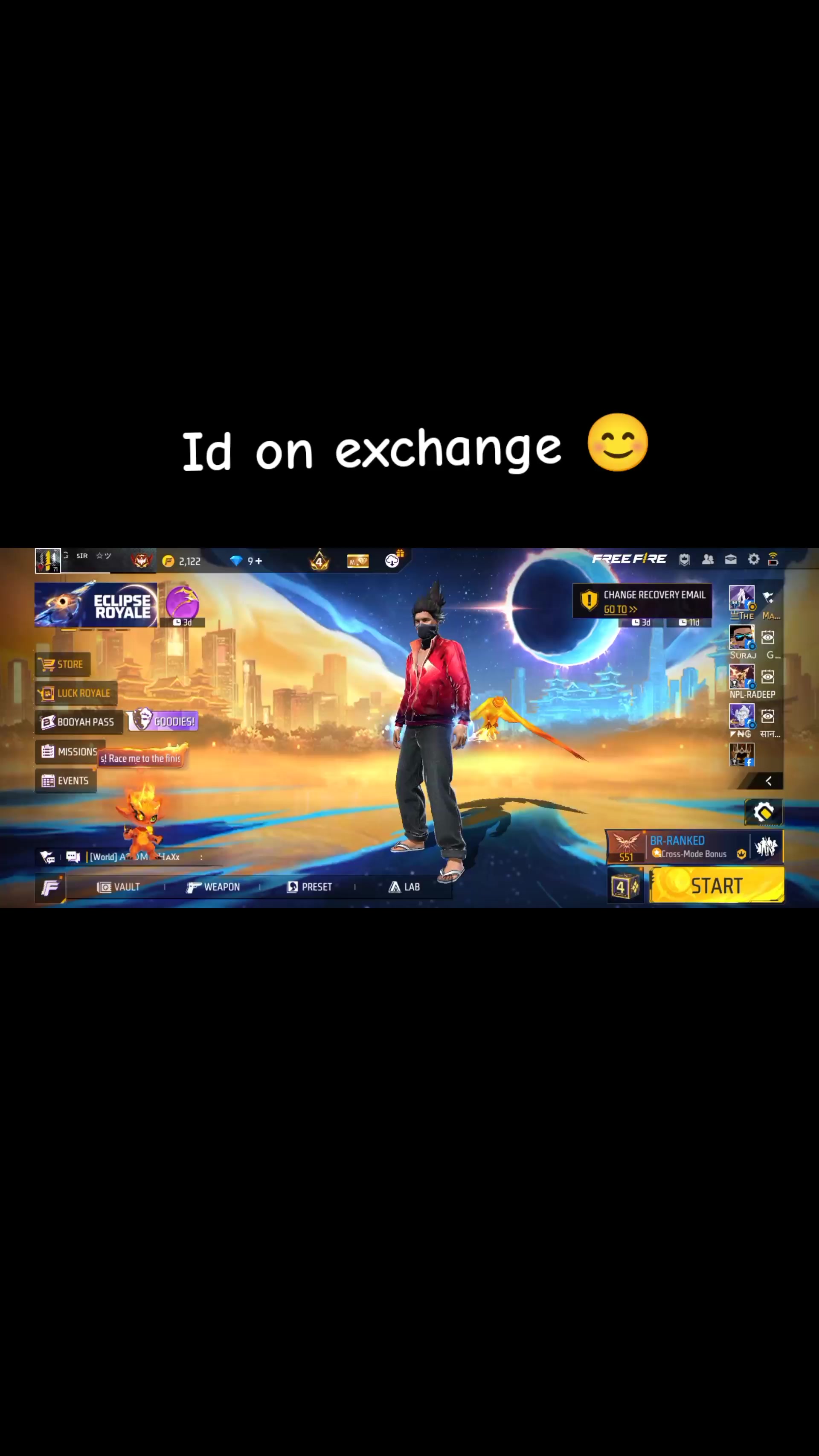 @Id exchanger🤙