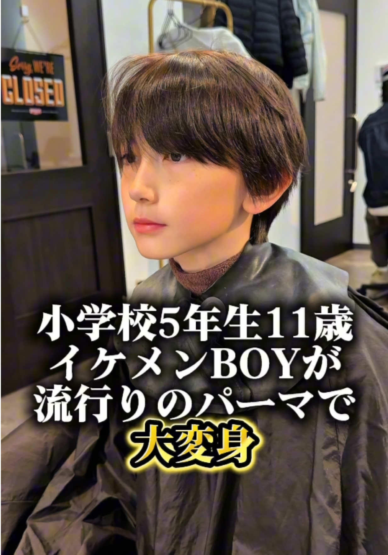 @海外風ヘア職人　KENT .【スペインカール.短髪】