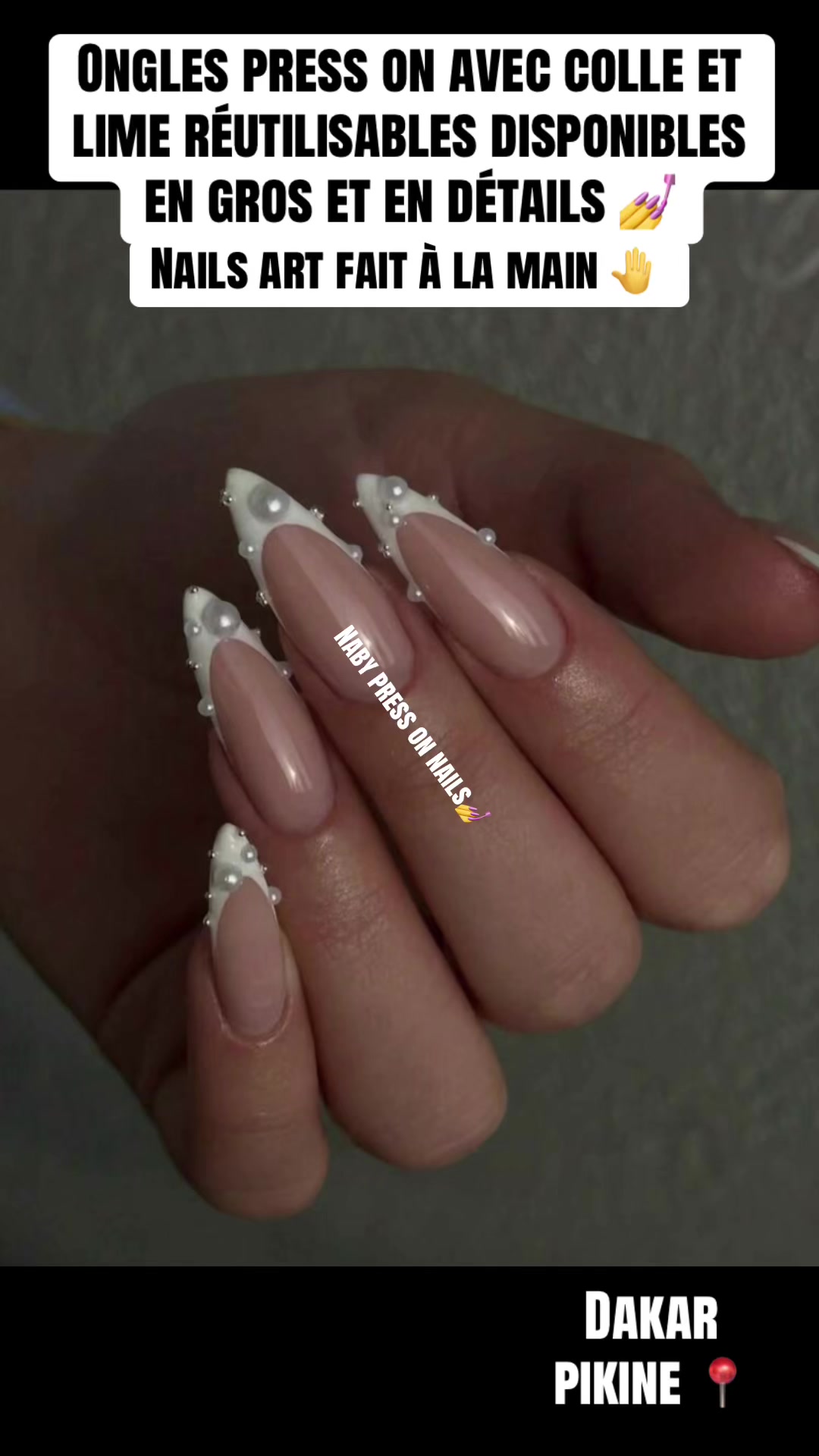 @Naby press on nails 💅