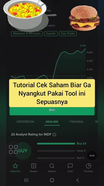 @Tool Saham di Bio Profil