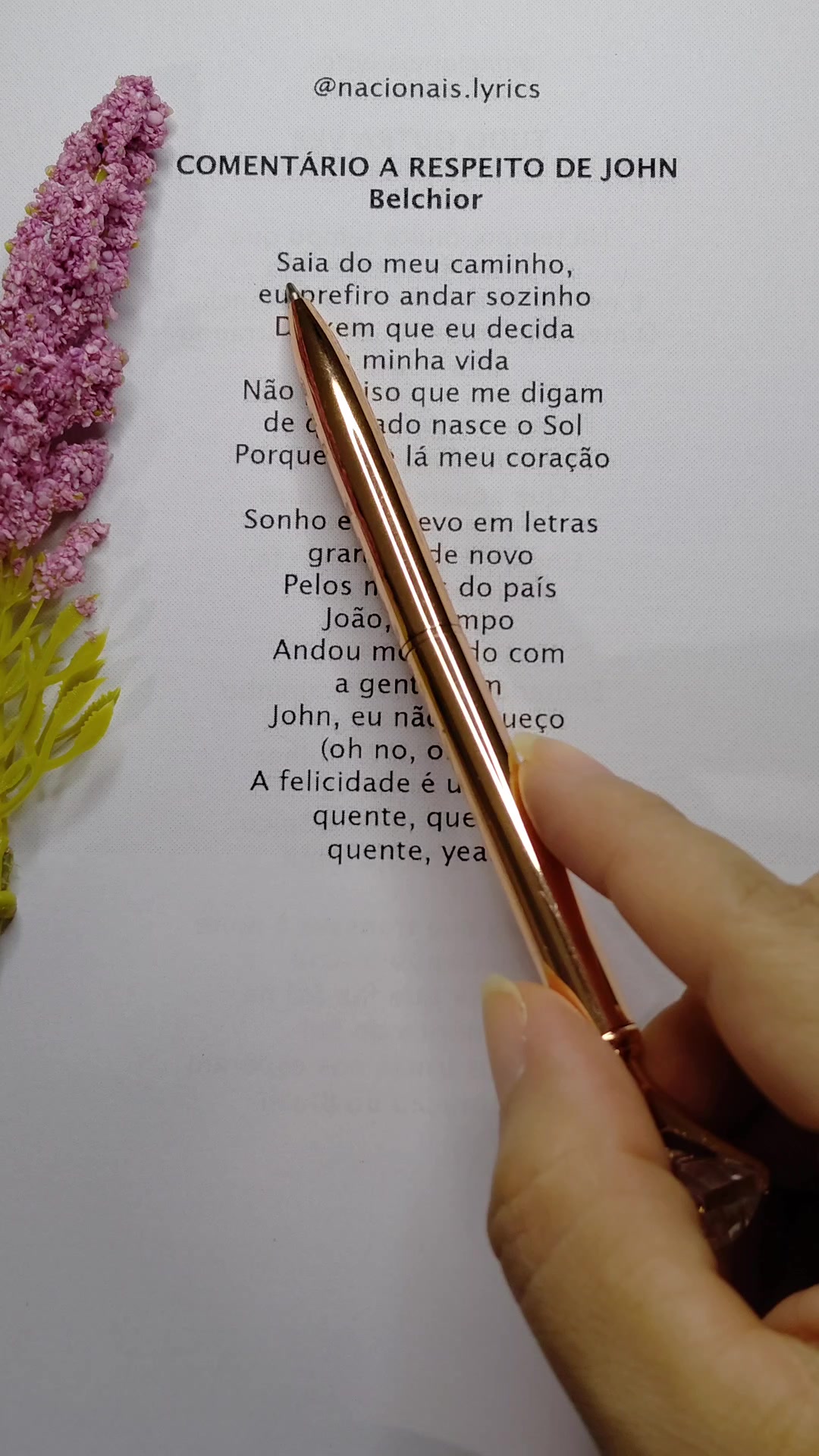@nacionais lyrics