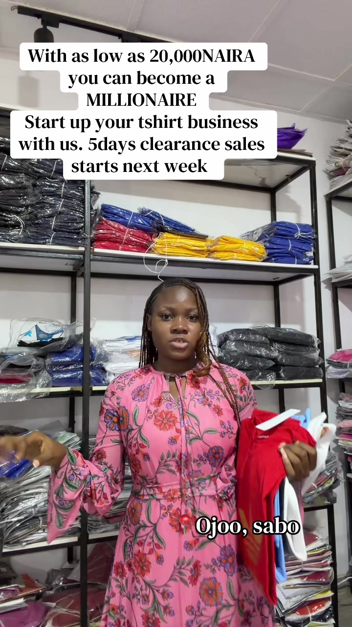 @TEES VENDOR IN IBADAN
