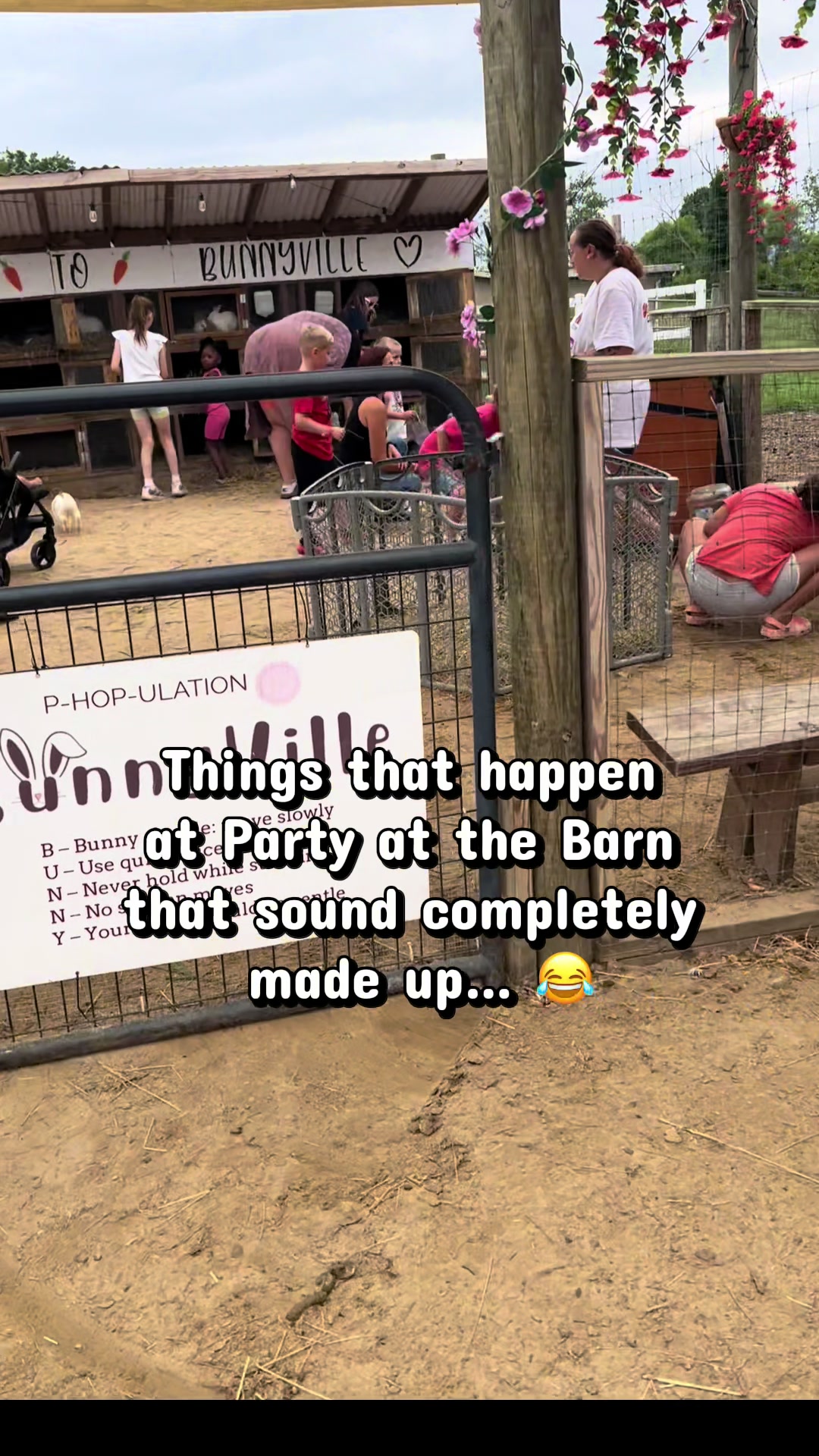 @Party at the barn 🐴