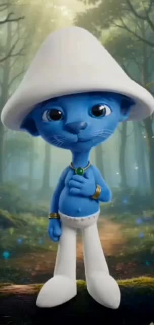 @smurf cat