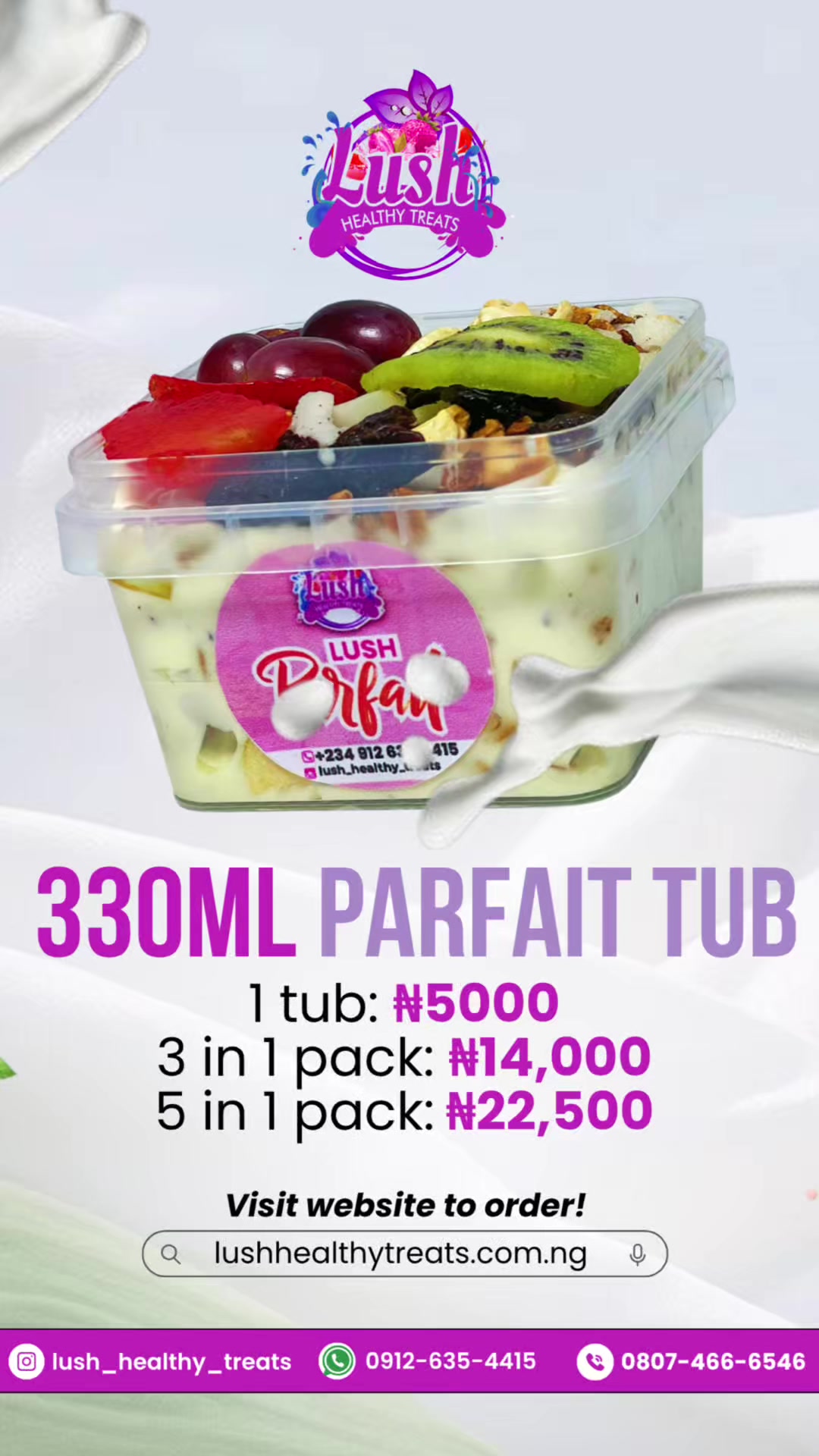 @PARFAIT/YOGHURT/IBADAN