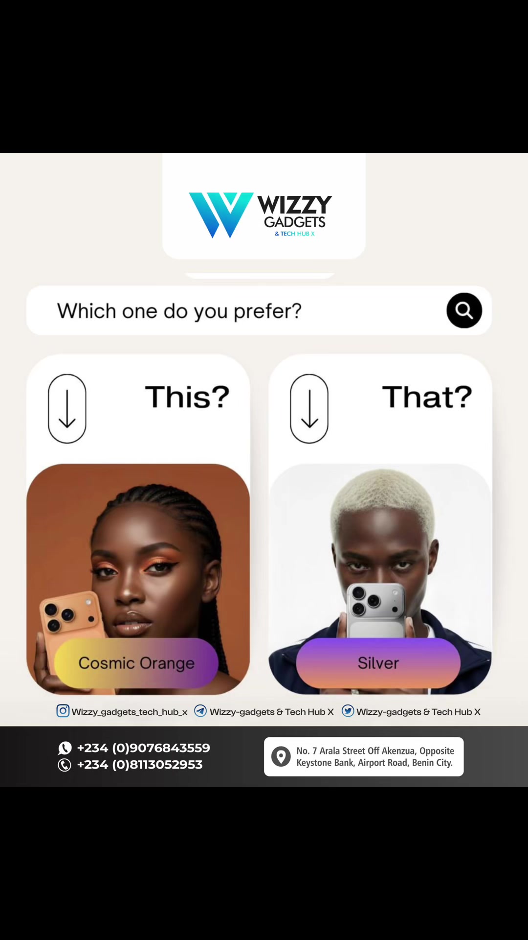@IPHONES DEALERS IN BENIN CITY