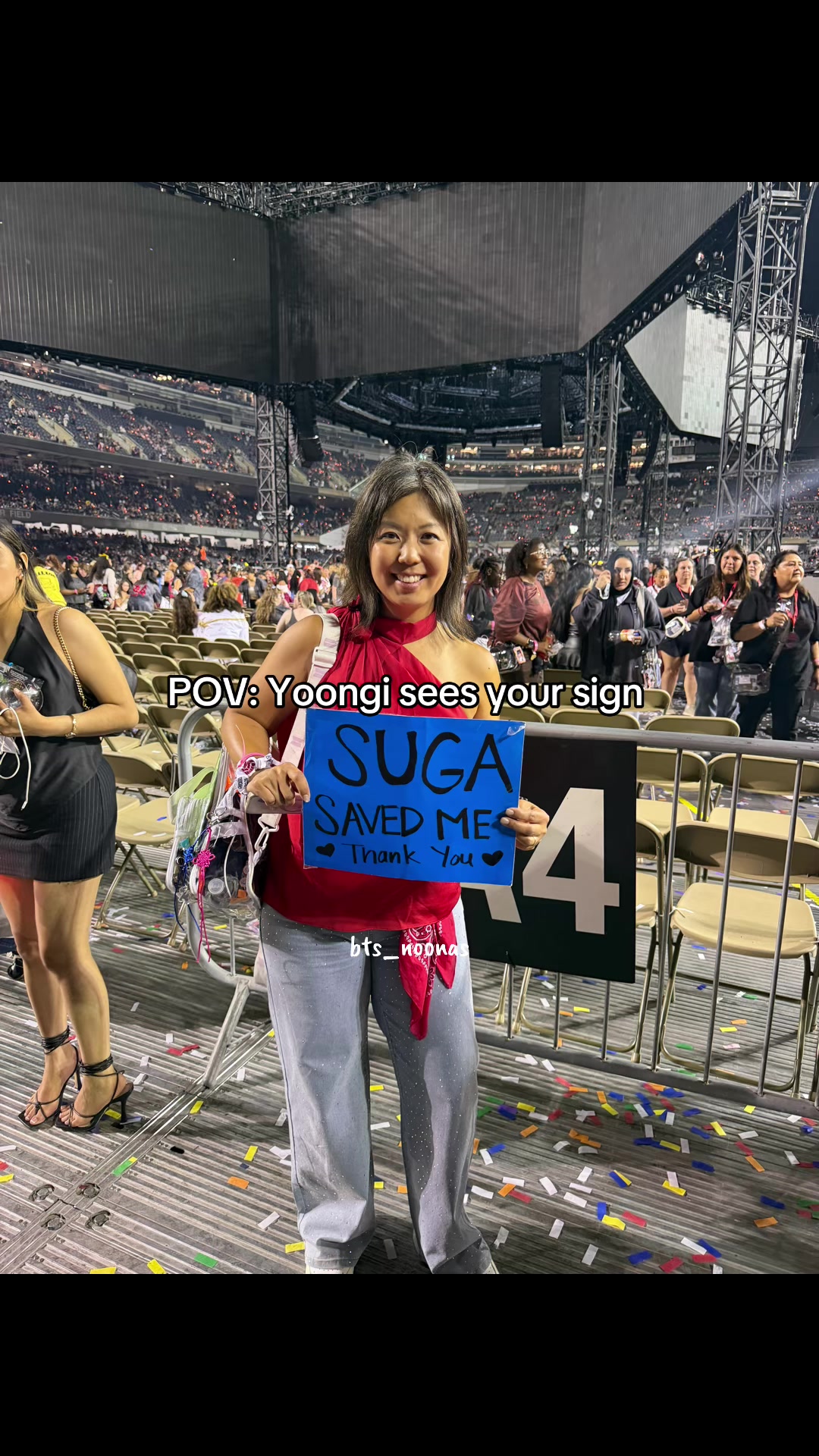 @Jung Kook high fived me 🥹⁷