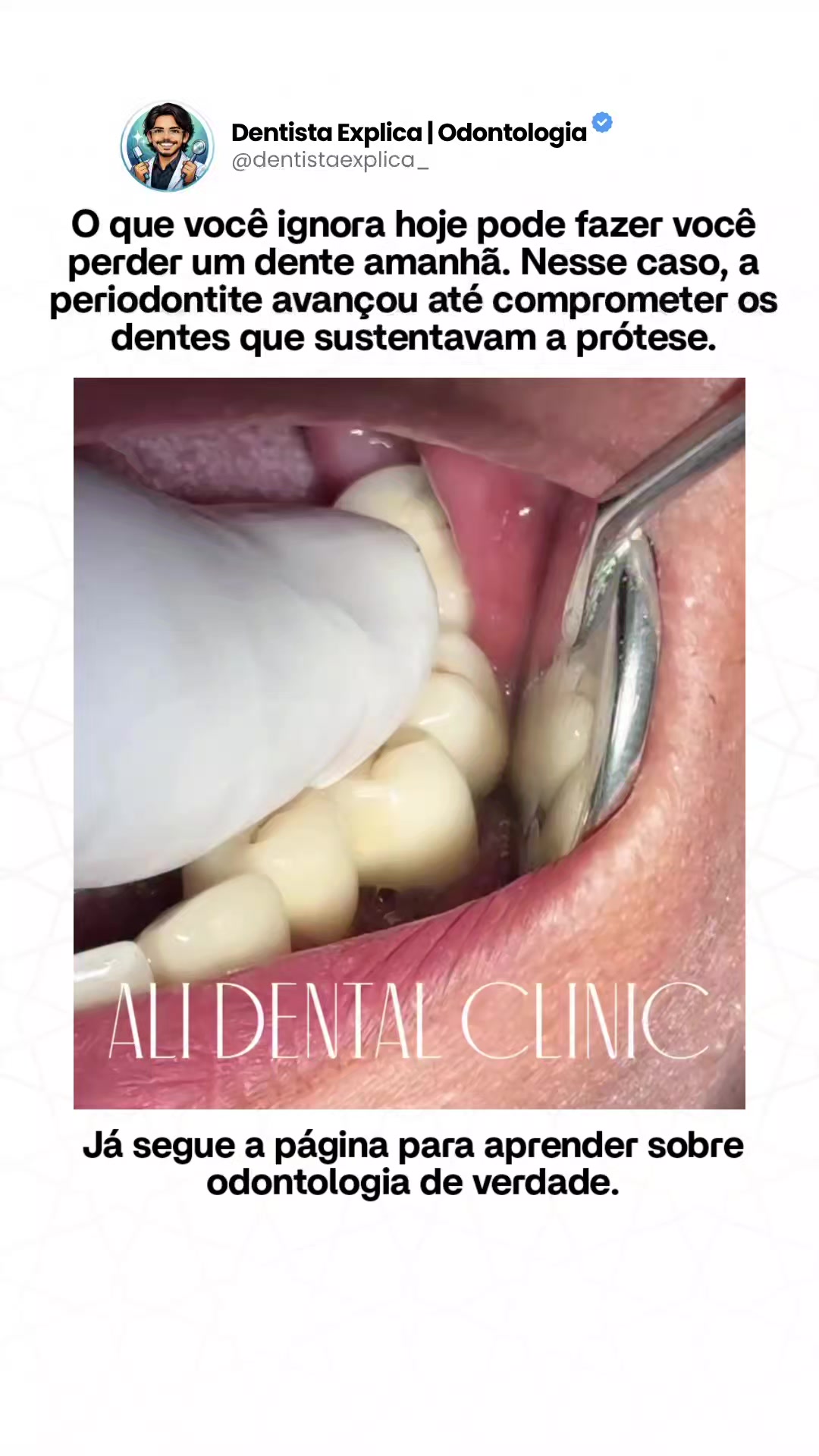 @Dentista Explica | Odontologia