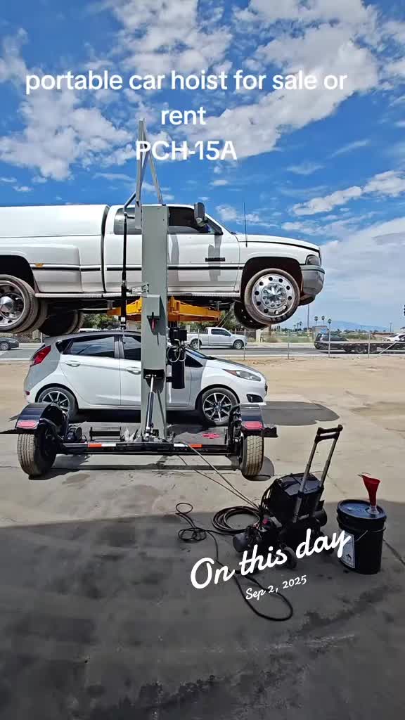 @portable car hoist