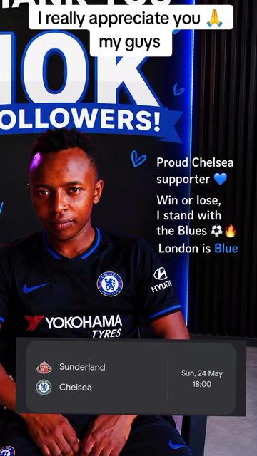 @Chelsea fan 💙💙💙