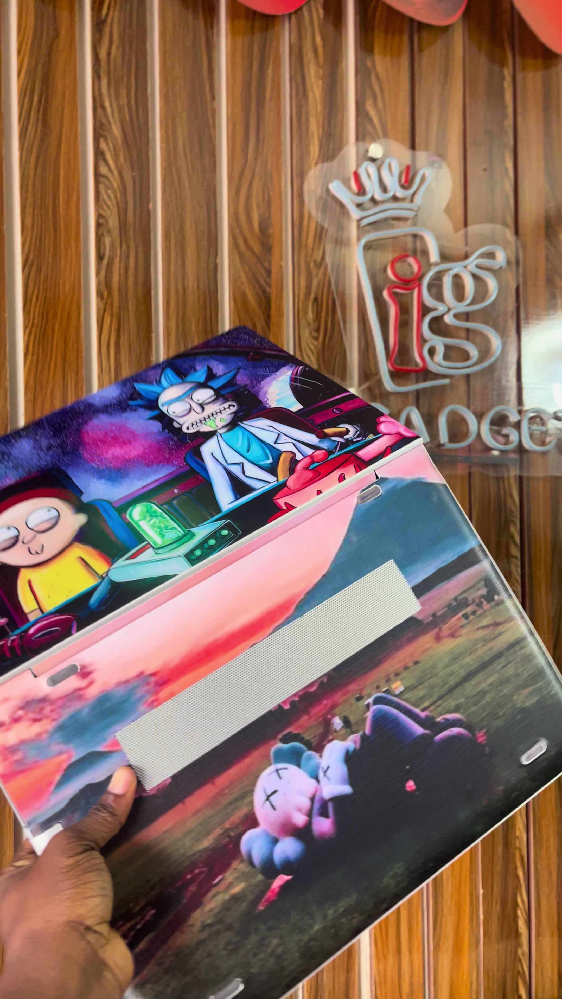@LAPTOP WRAP/STICKERS IN AUCHI