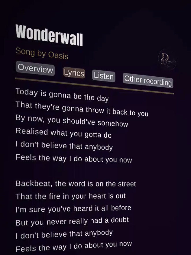 @D'lyrics