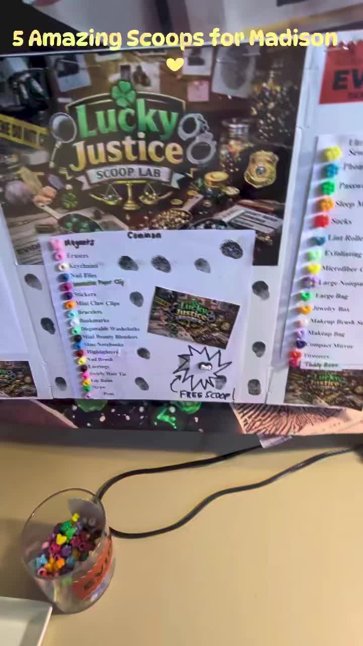 @Lucky Justice Scoop Lab