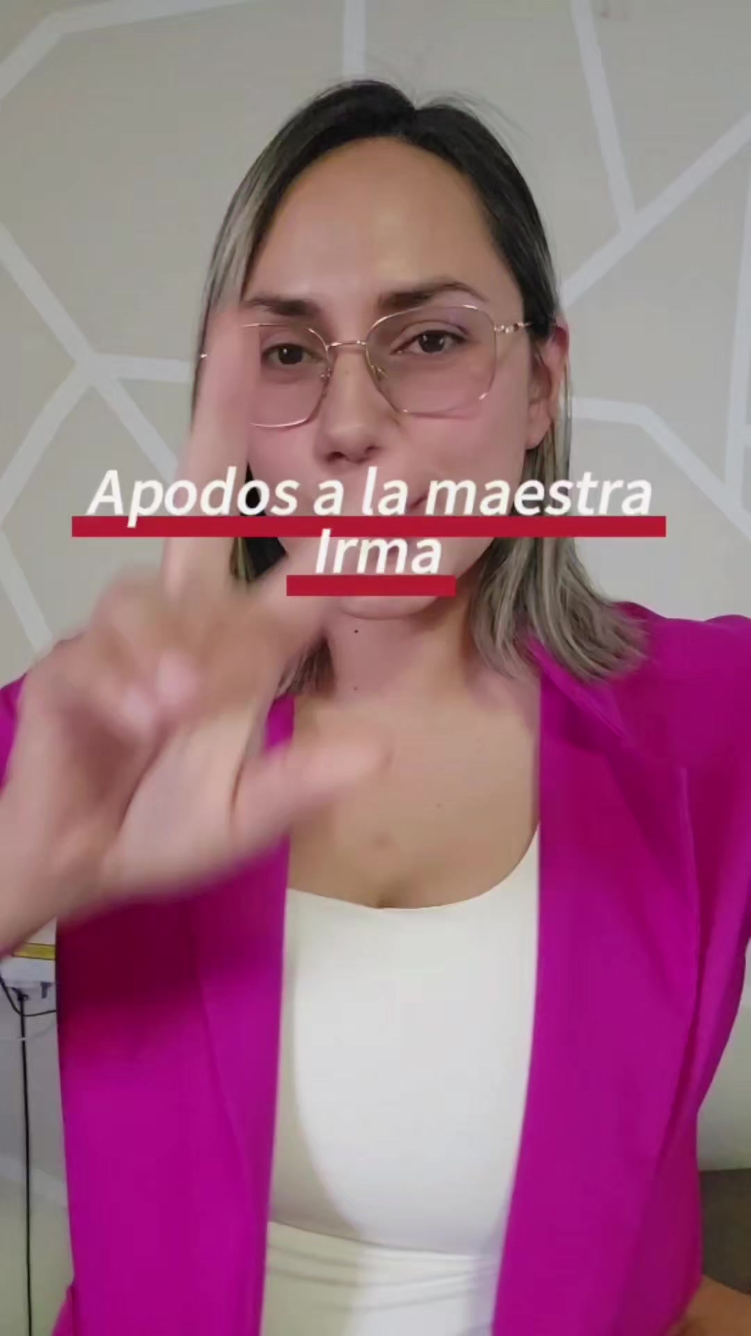 @La maestra Irma