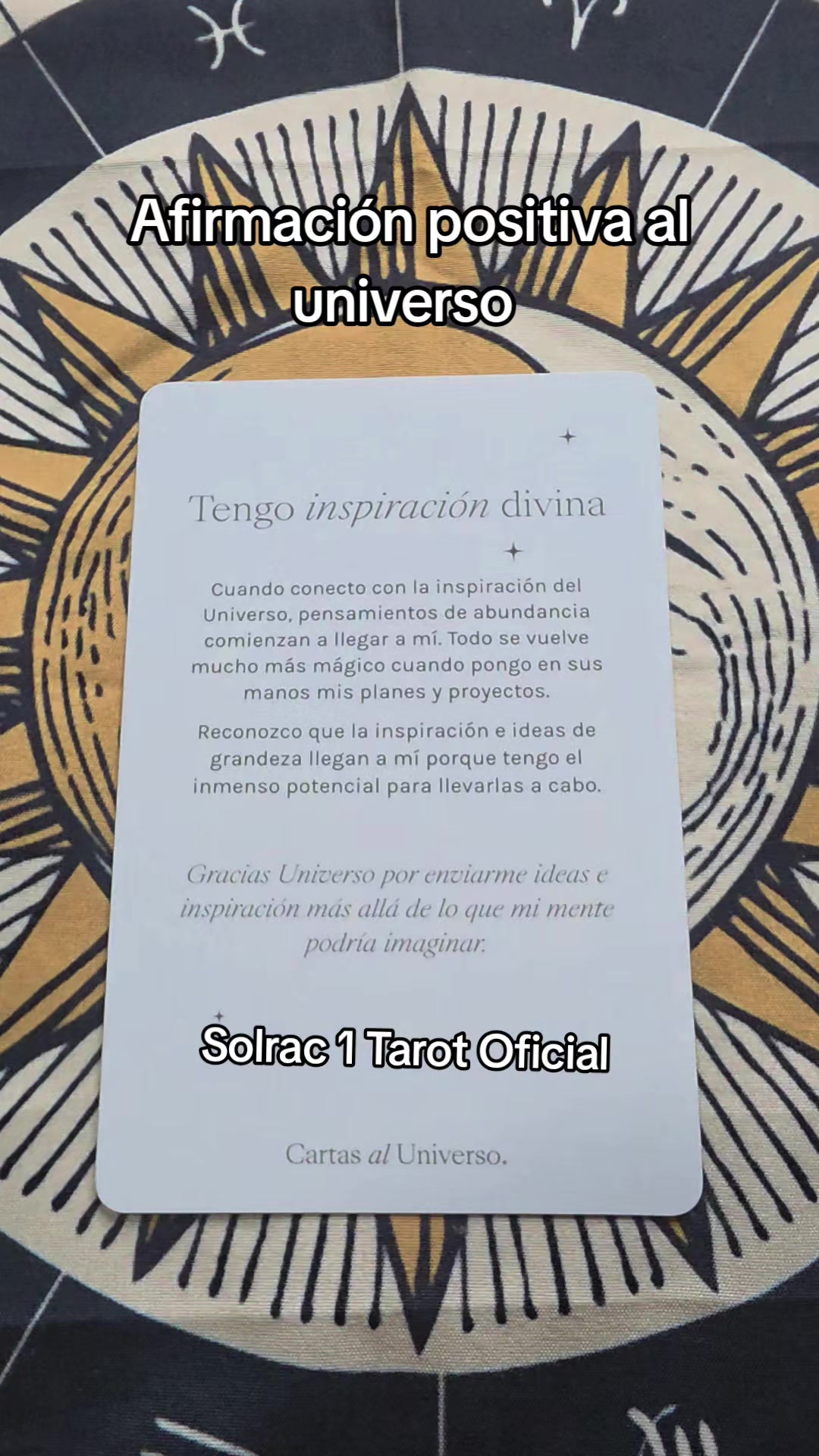 @Solrac 1 Tarot Oficial
