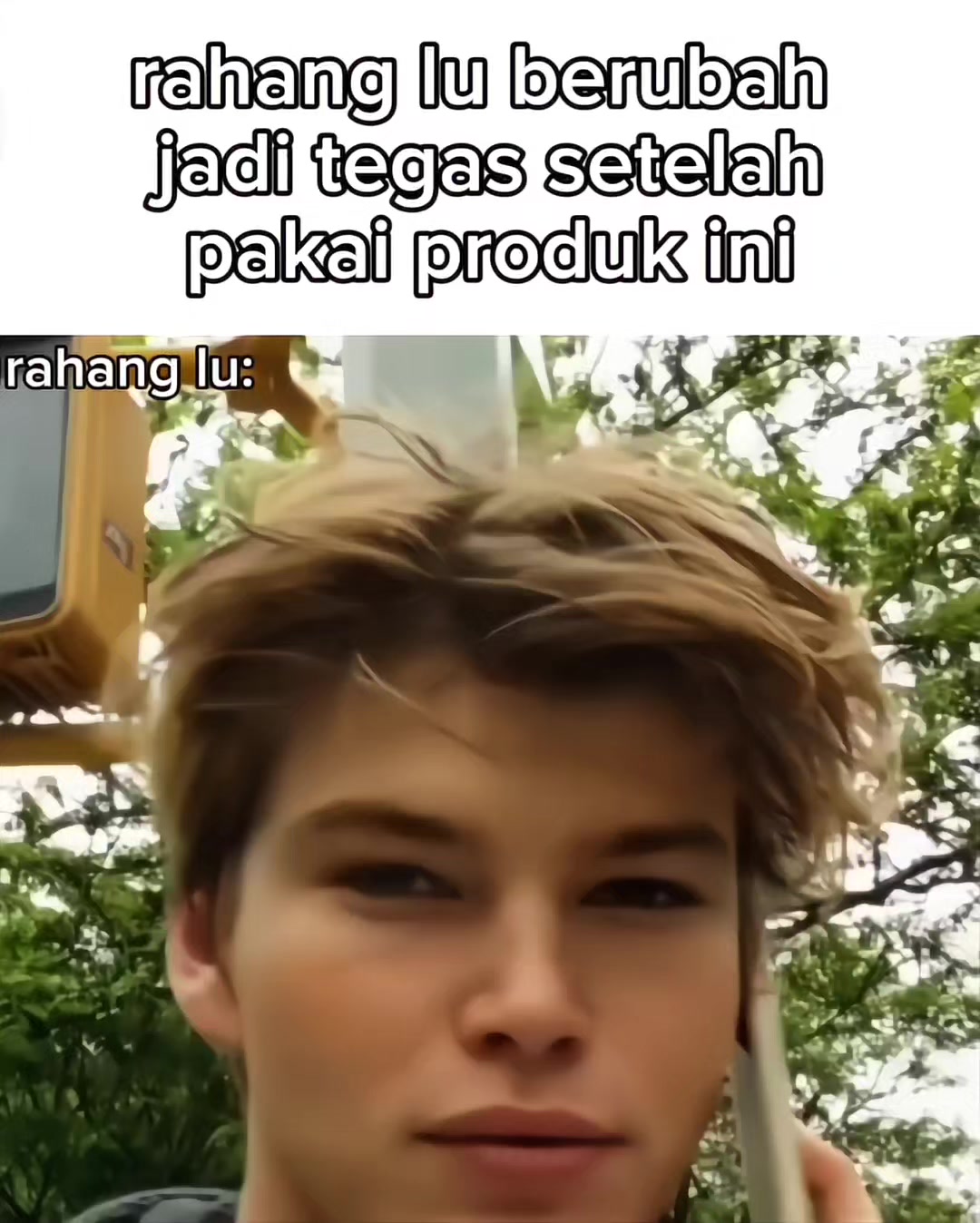 @pria berambut wolfcut