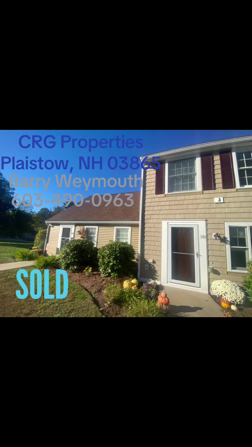 @Barry Weymouth/CRG Properties