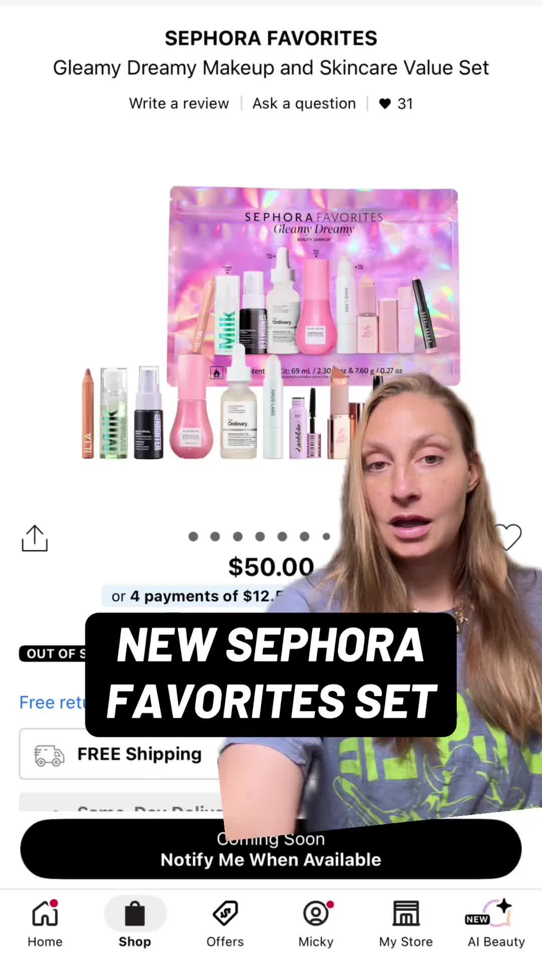 @michaela❤️&zwj;🔥 makeup reviews