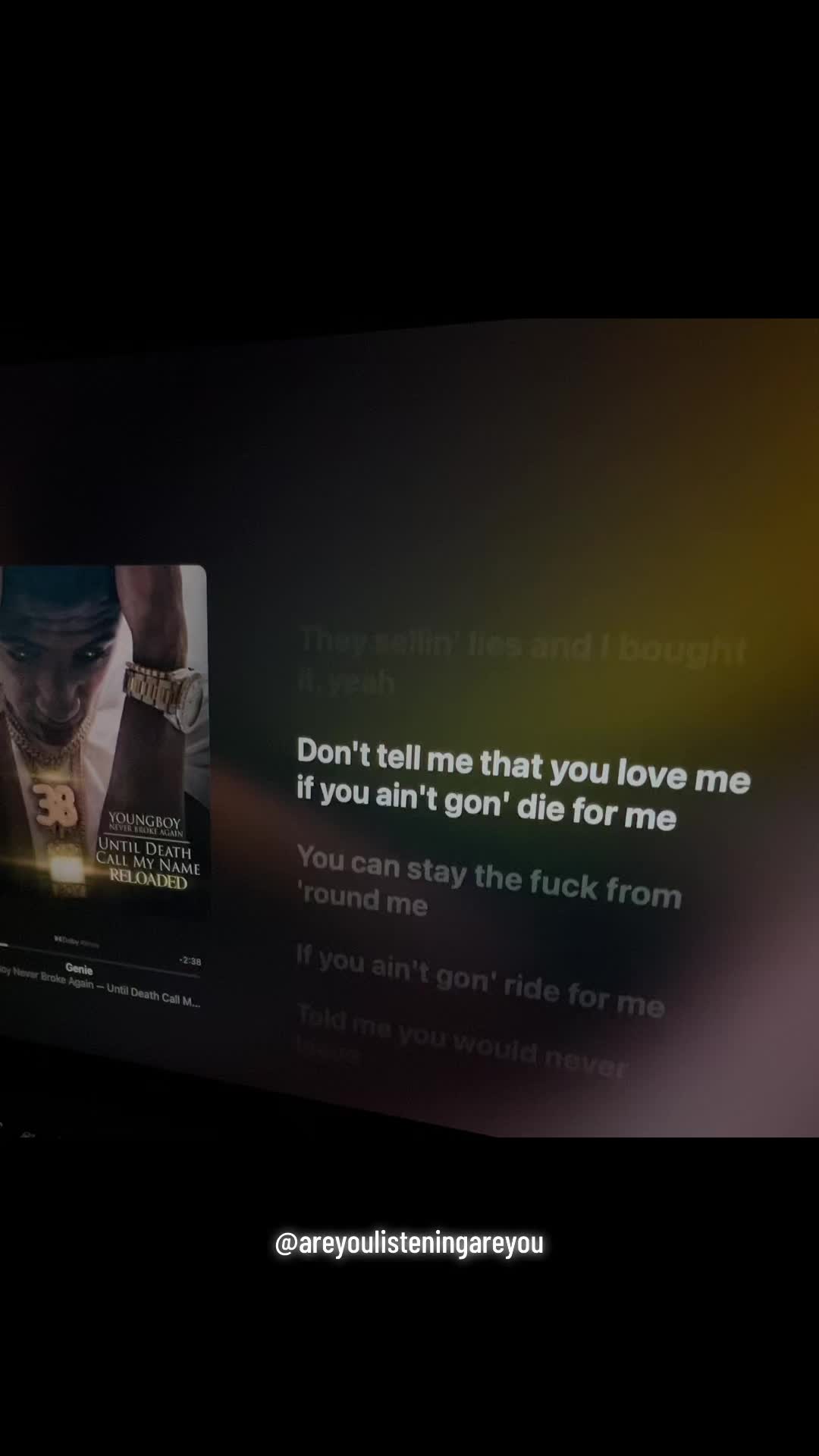 @areyoulisteningareyou