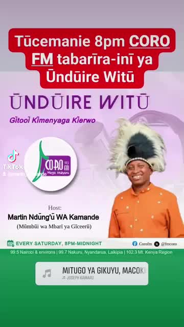@Martin Ndungu wa Kamande