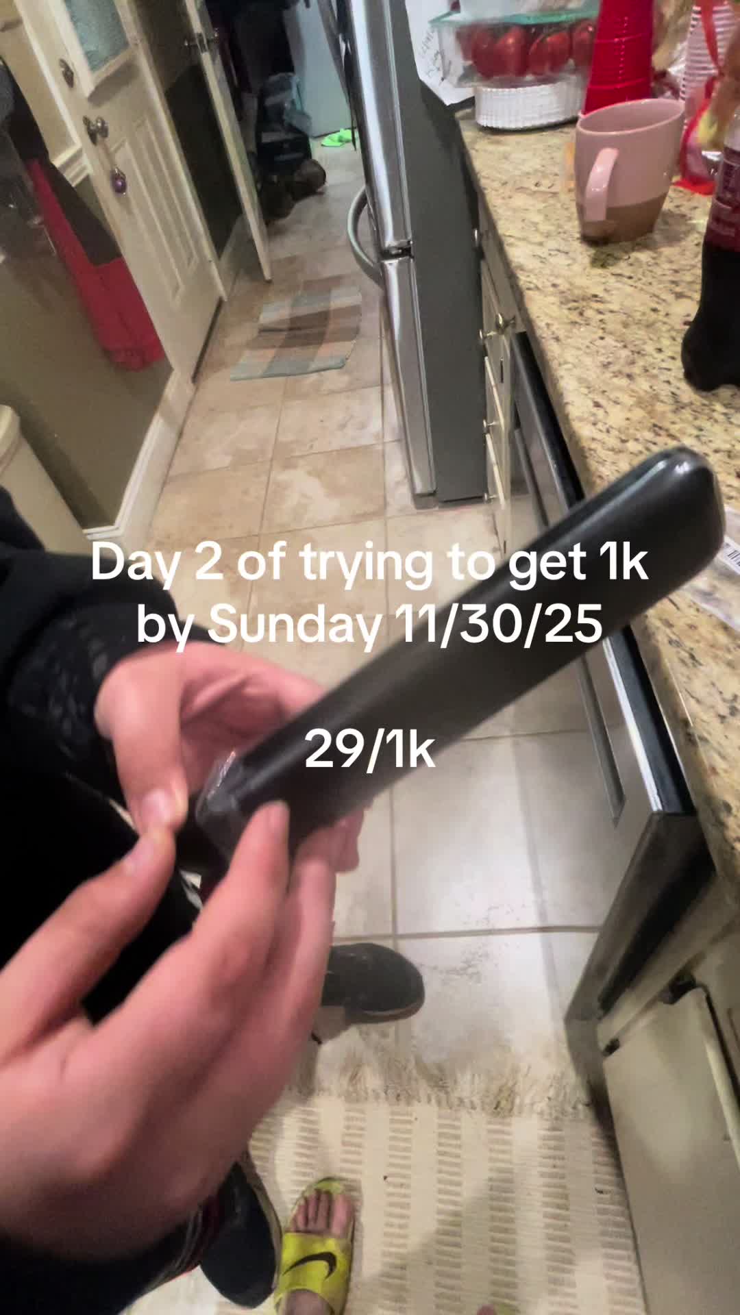 @getting 1k