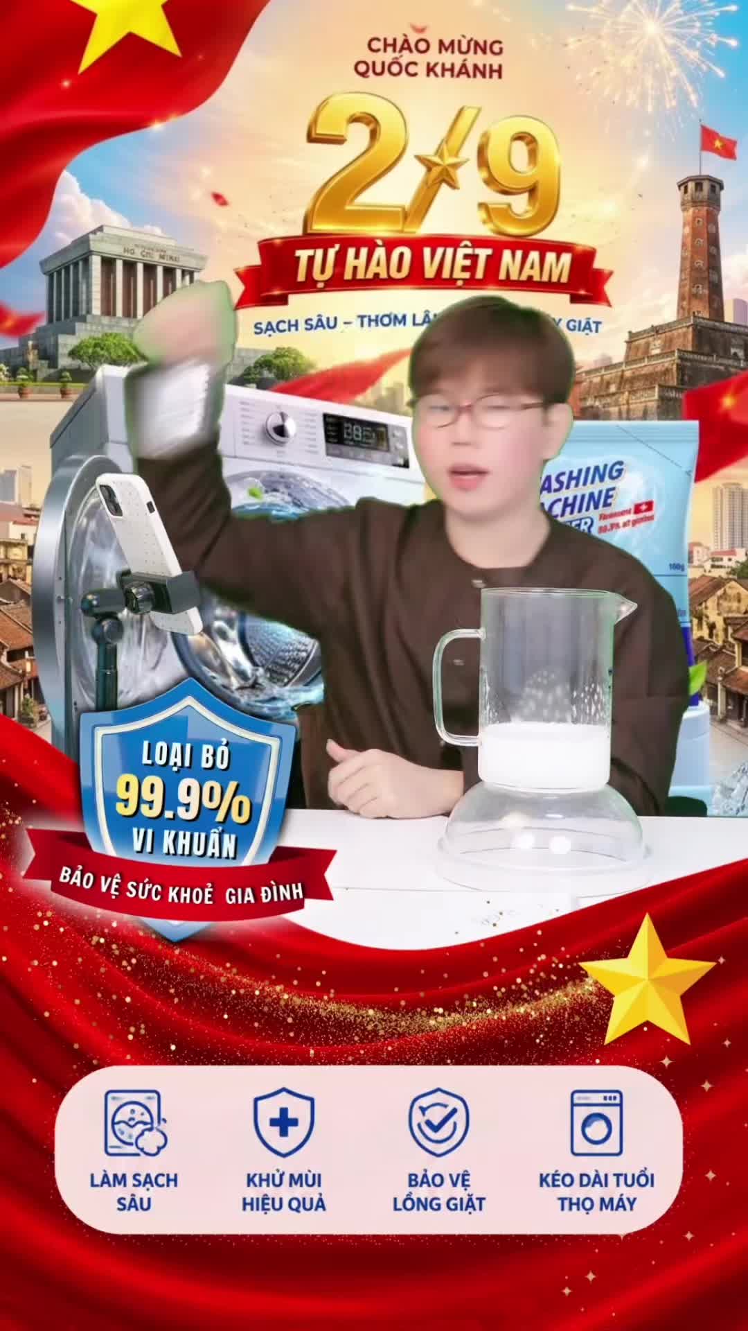 @Tẩy lồng m&aacute;y giặt