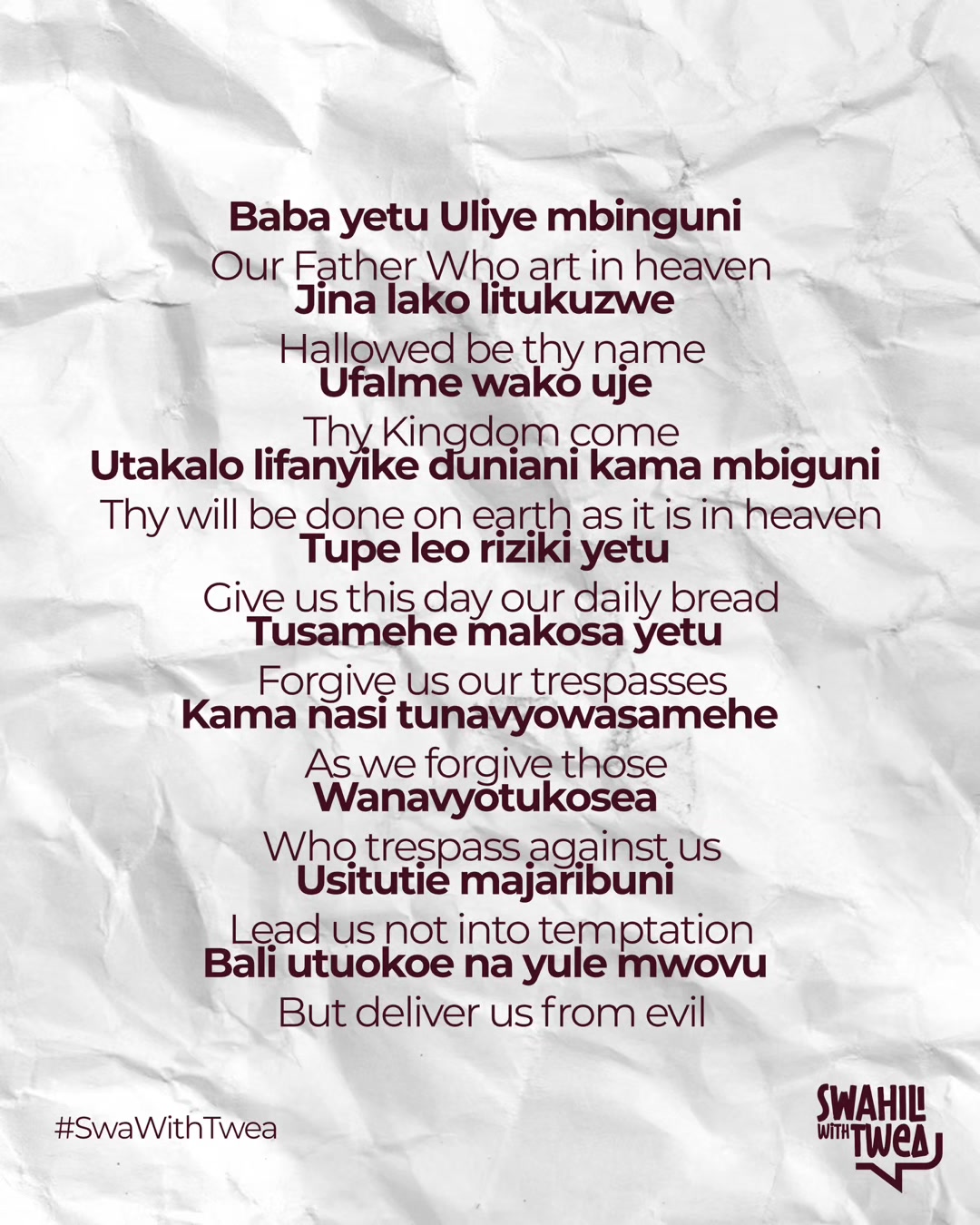 @Swahili With Twea