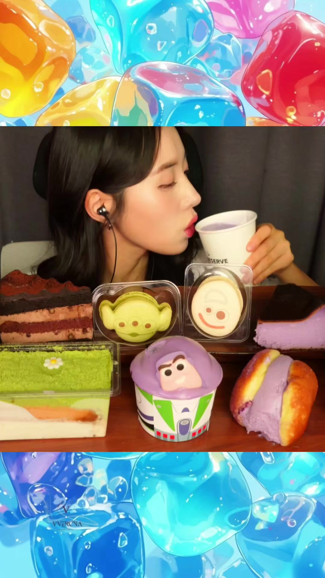 @🥠🥢mukbangvicky🍙🧁!