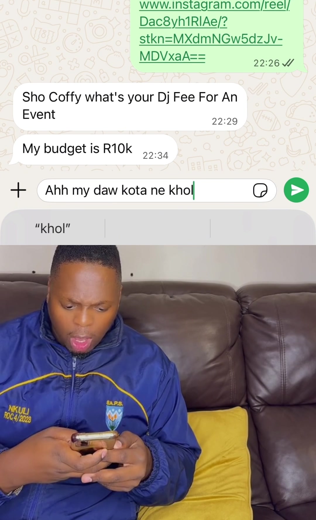 @Nkululeko Mtshali