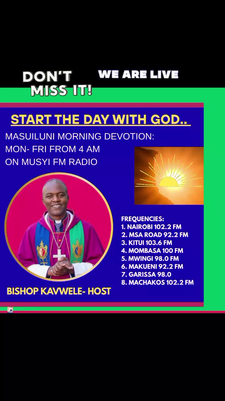 @BISHOP KAVWELE JUNIO