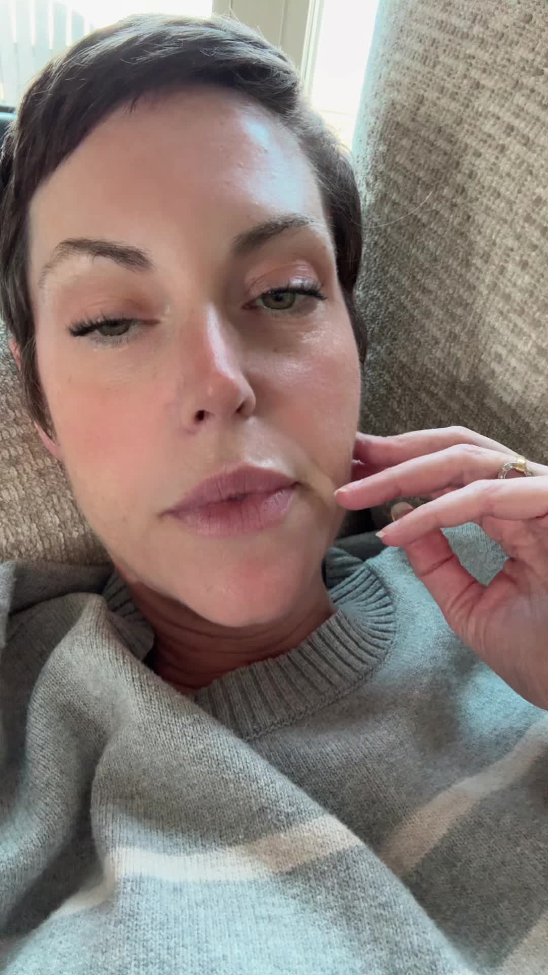 @Carrie loves to lay down