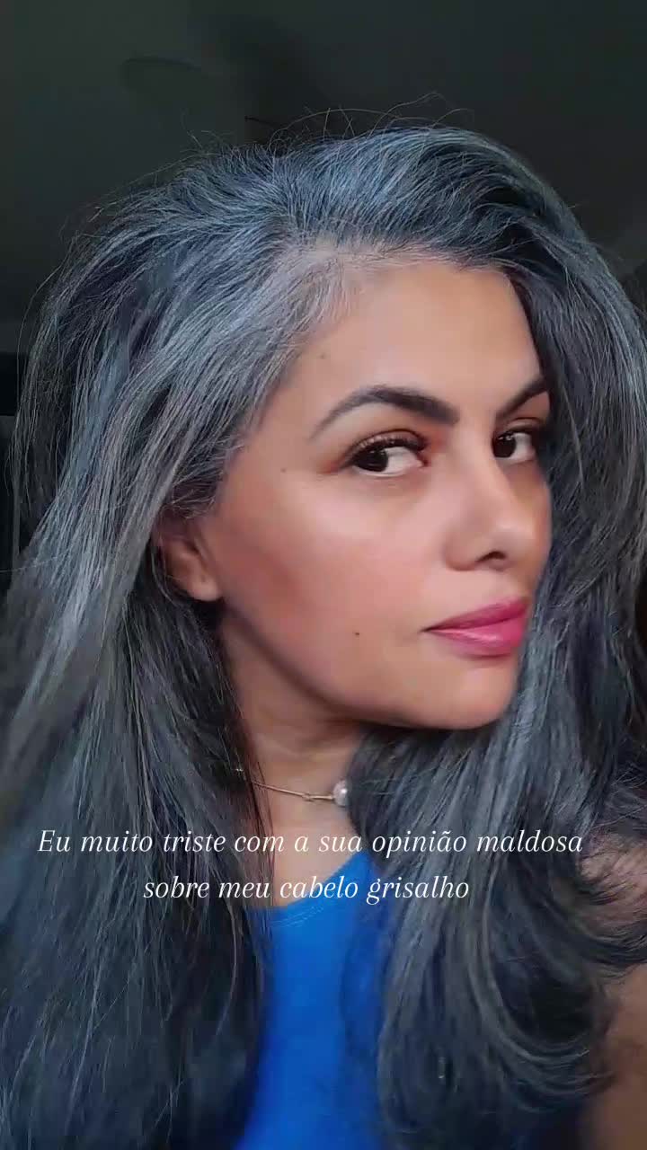 @✨️Dreiah ✨️ Cabelo grisalho