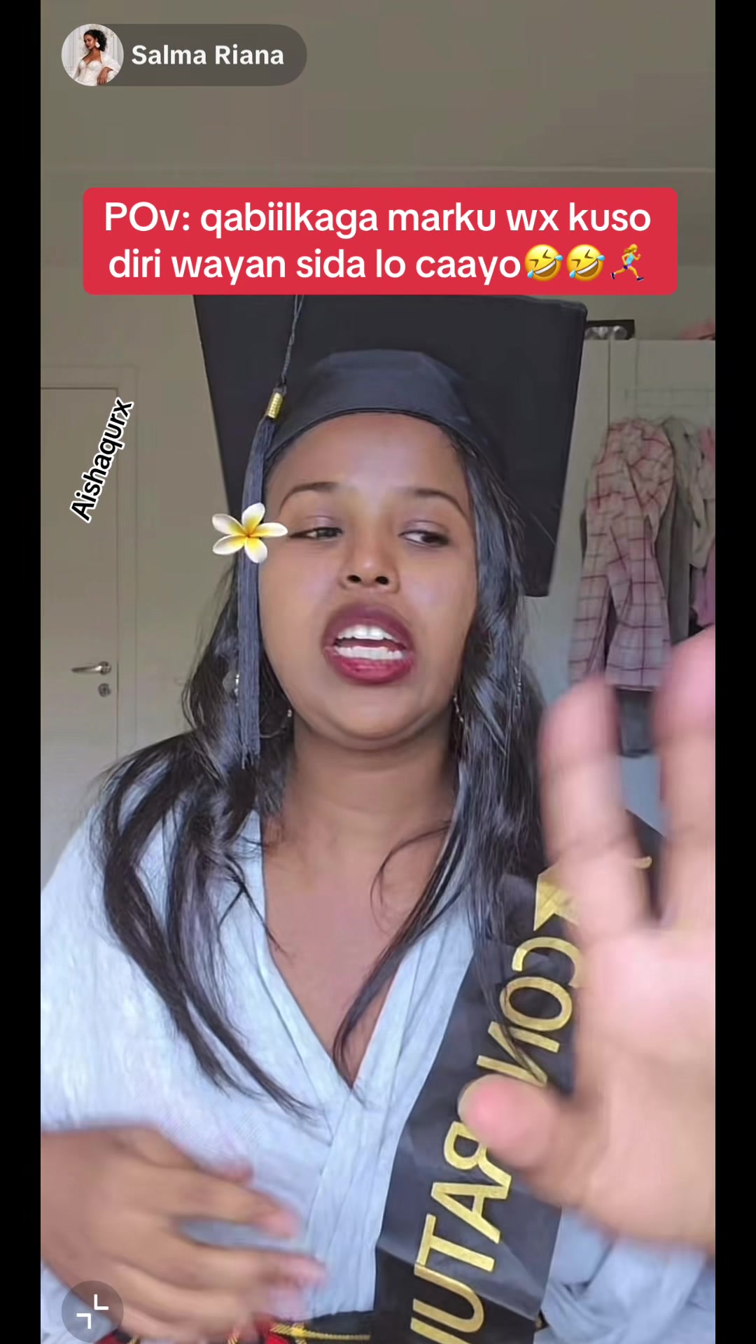 @Aisha Qurux tv📺🏃♀️➡️🥷