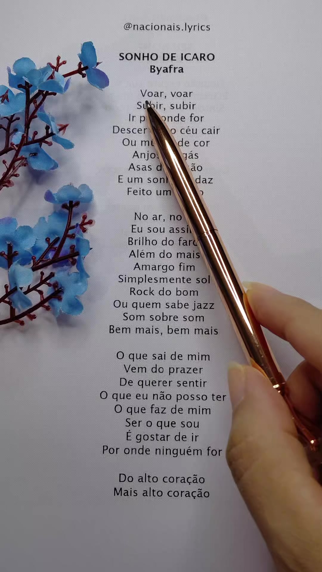 @nacionais lyrics