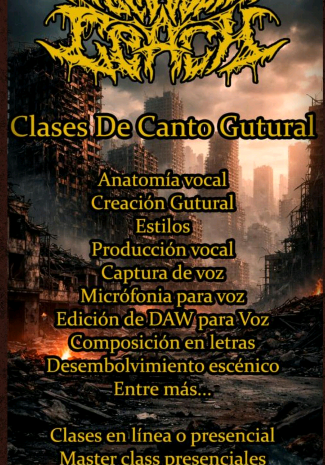 @Maestro de canto gutural