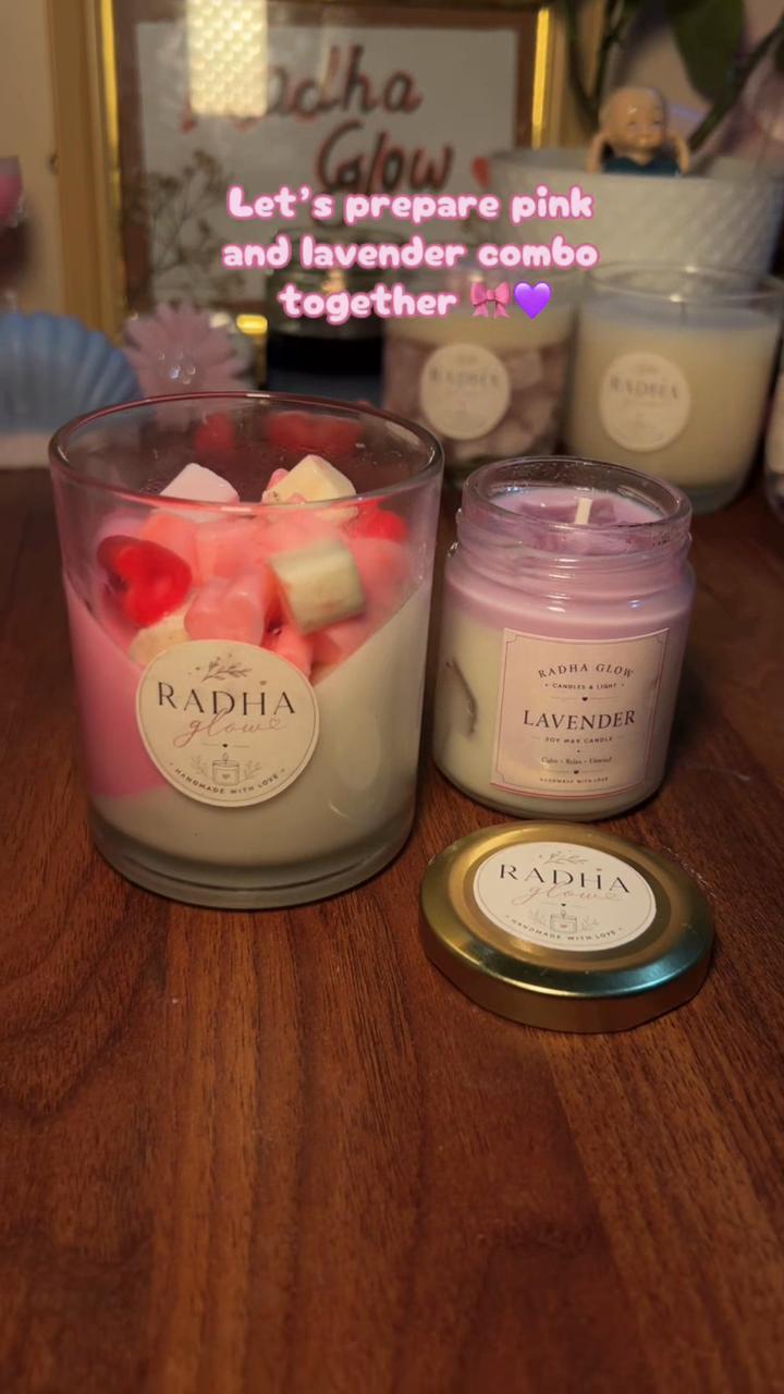 @RADHA_GLOW | scented candle