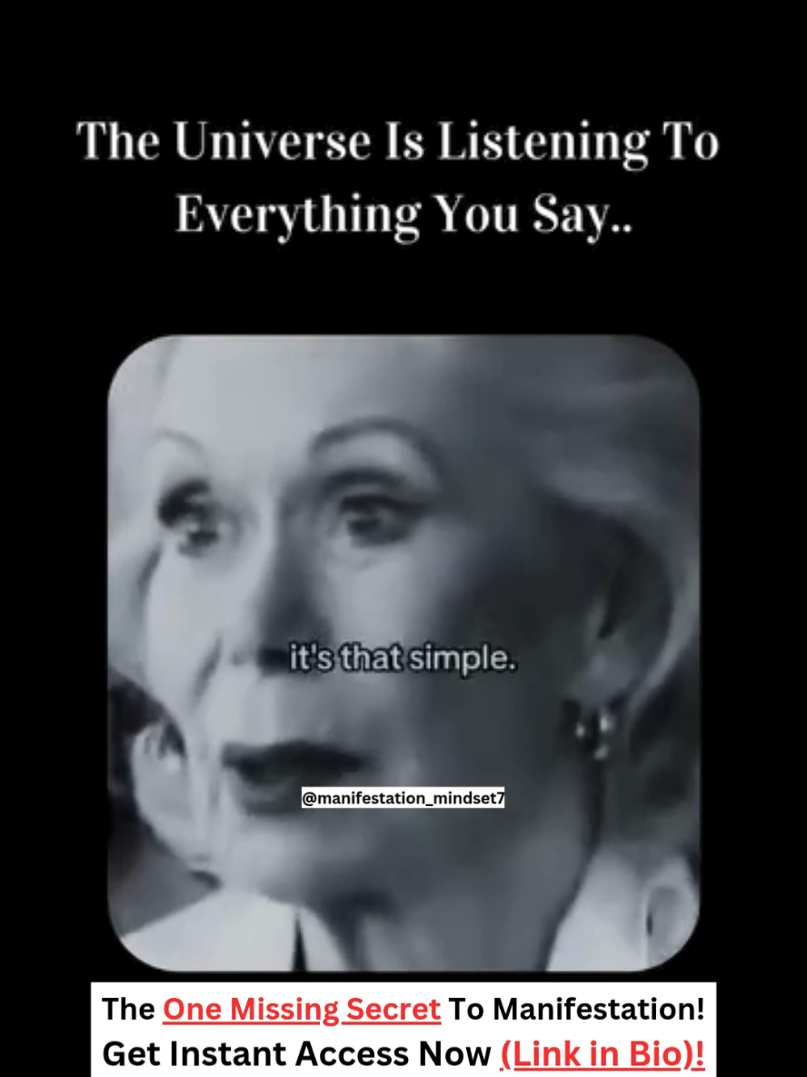 @ManifestationMindset