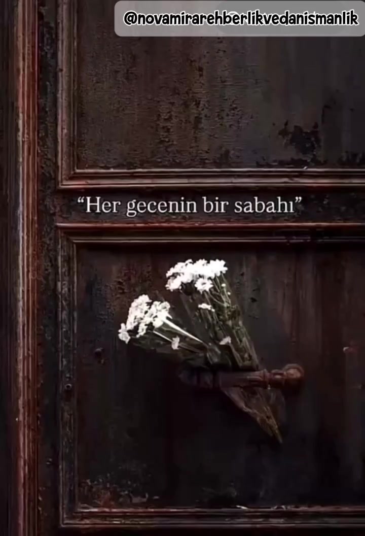 @Novamirarehberlikvedanismanlik