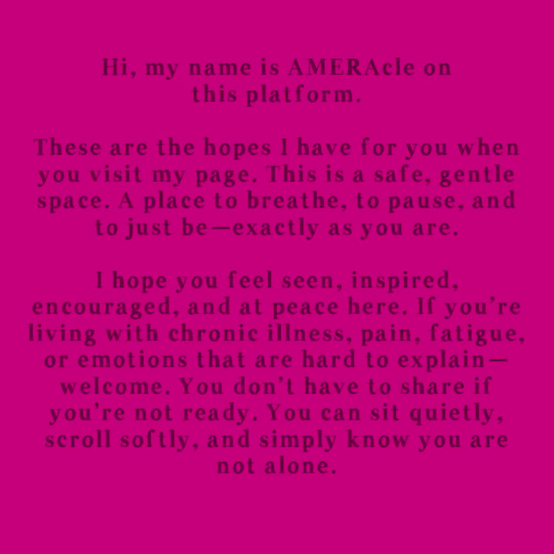 @AMERAcle saved by GRACE & CAM