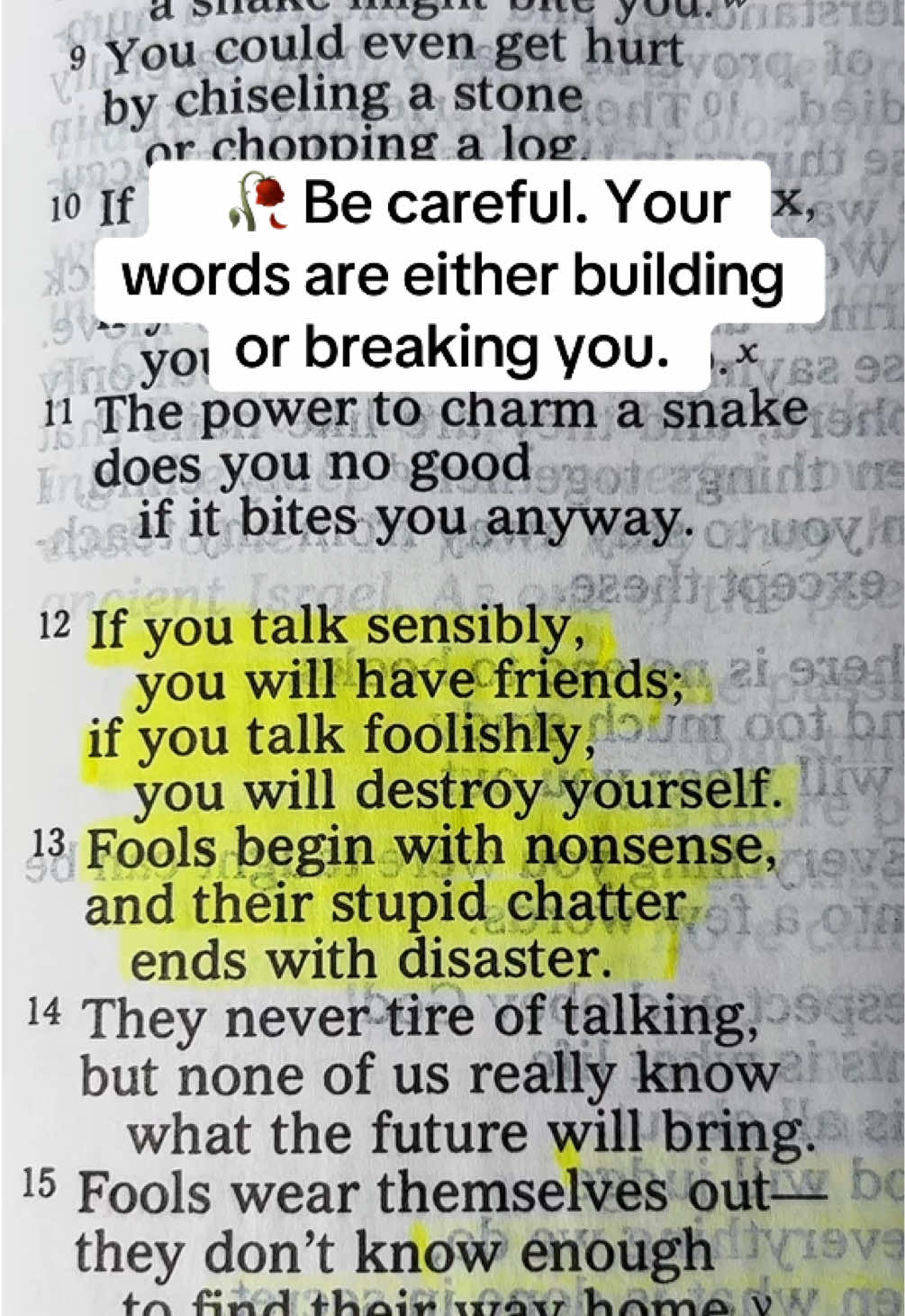 @The Unspoken Reality