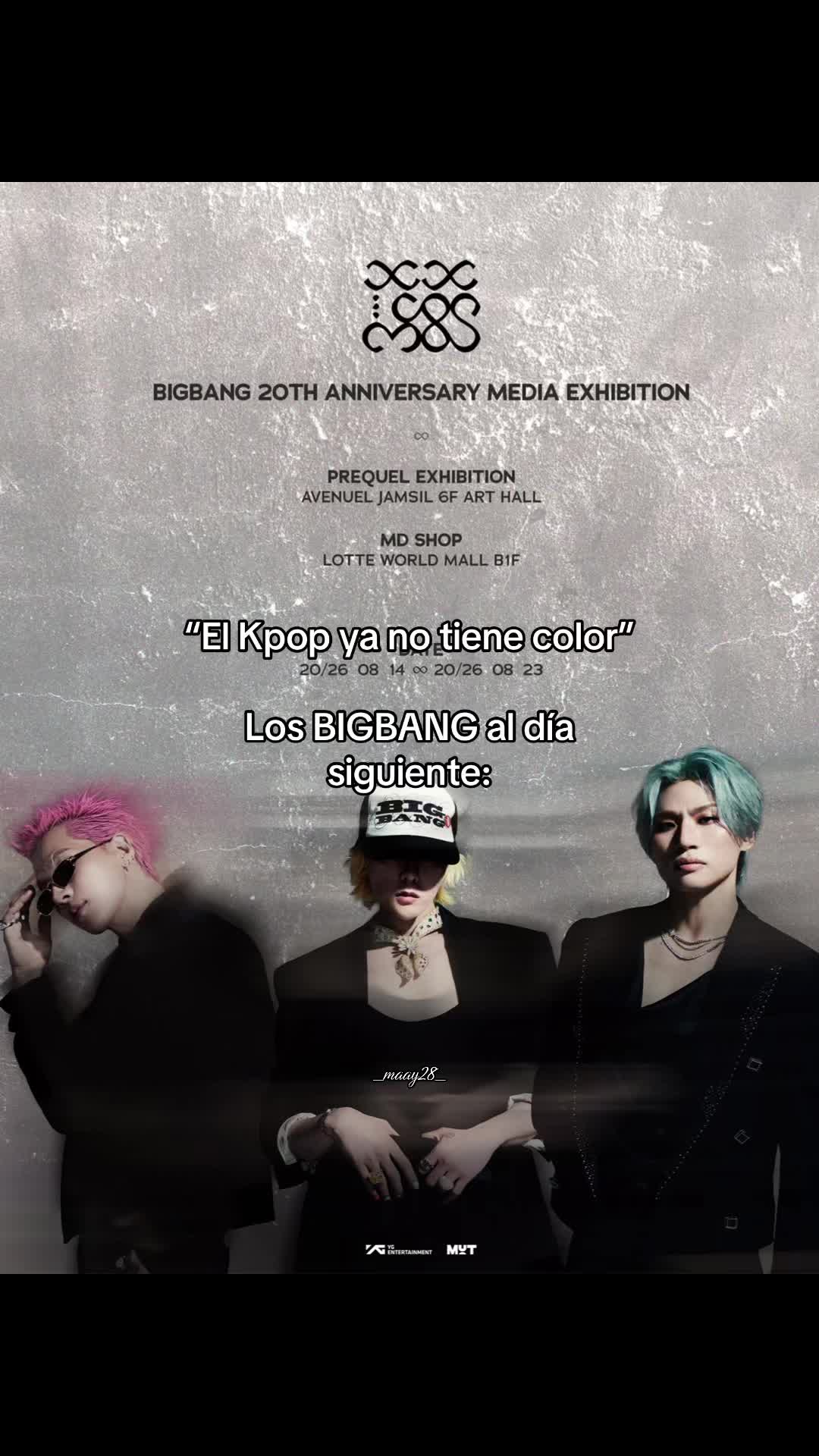 @M A Y is seeing BIGBANG 19/09