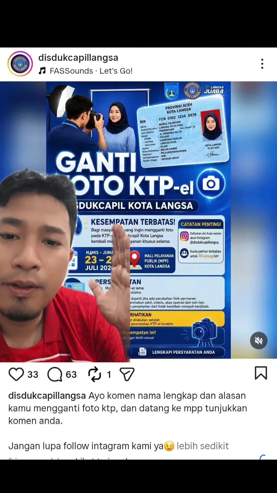 @Wajah Langsa