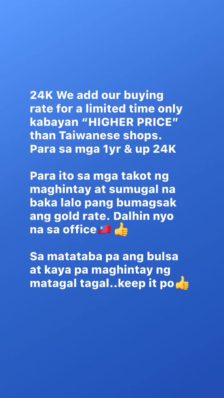 @18KSaudiGold🍀🇹🇼We buy gold