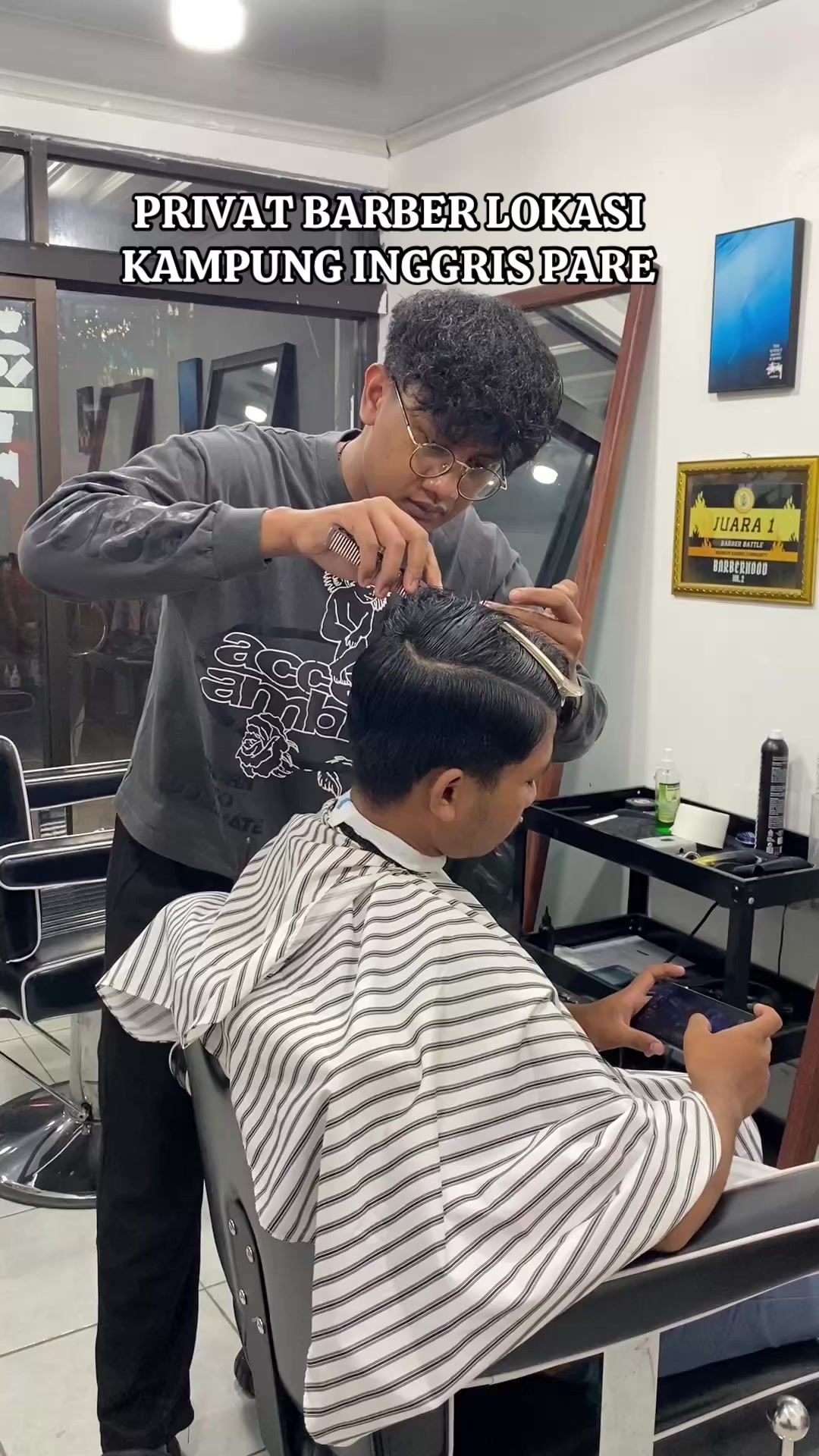 @chandra the barber