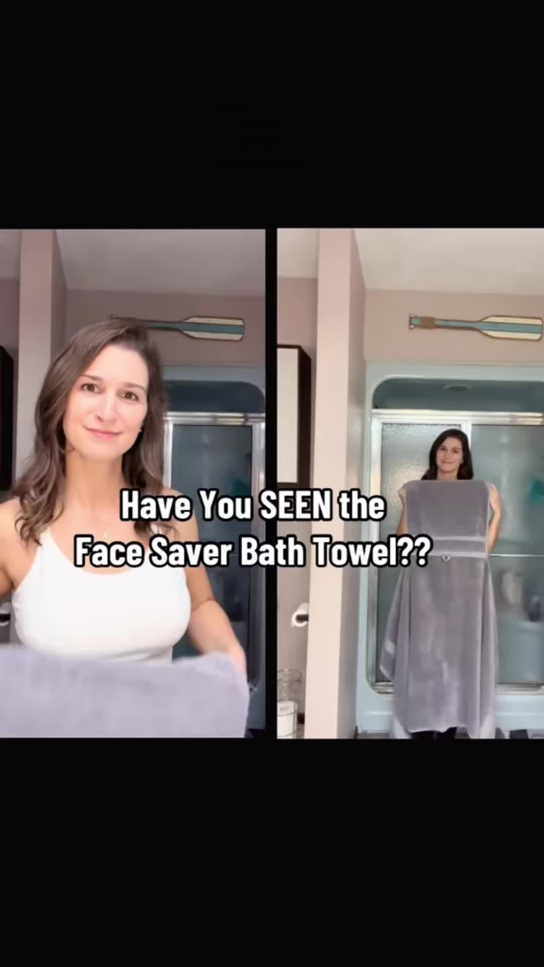 @The Face Saver Bath Towel