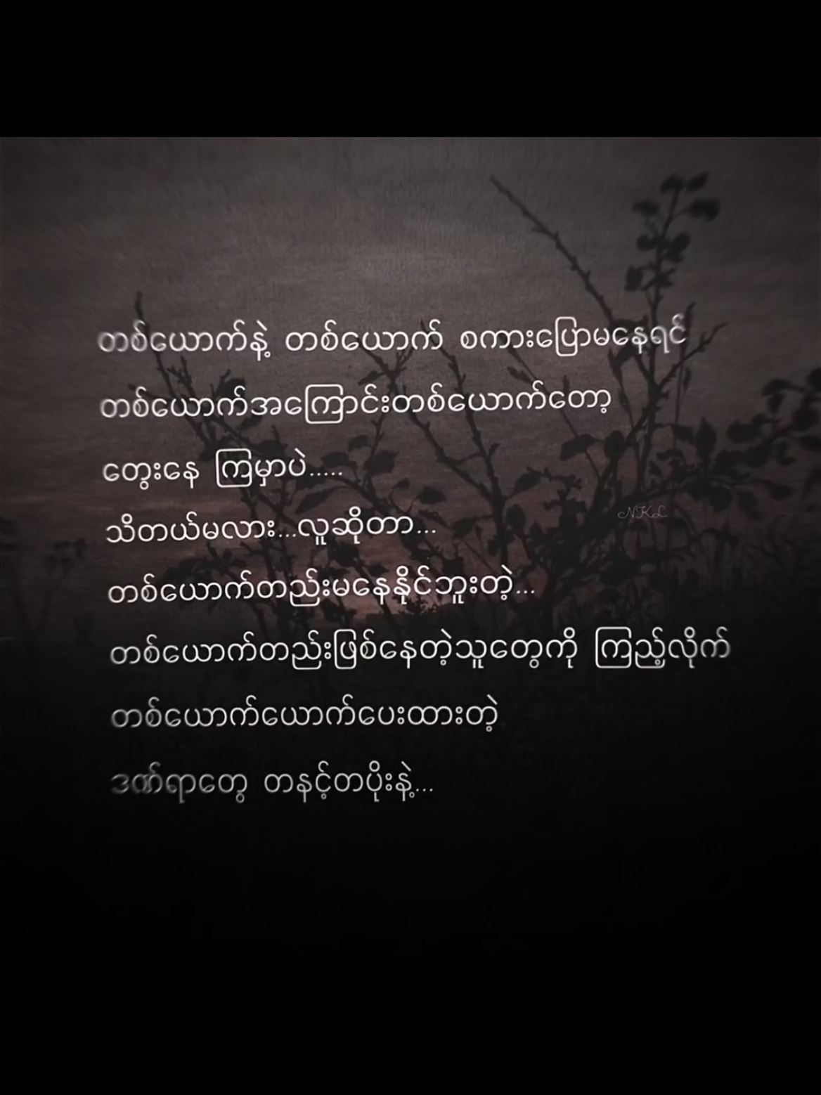 @Nan Koe Thwal♒