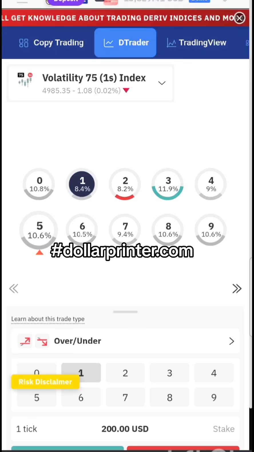 @Deriv Trading for begginers