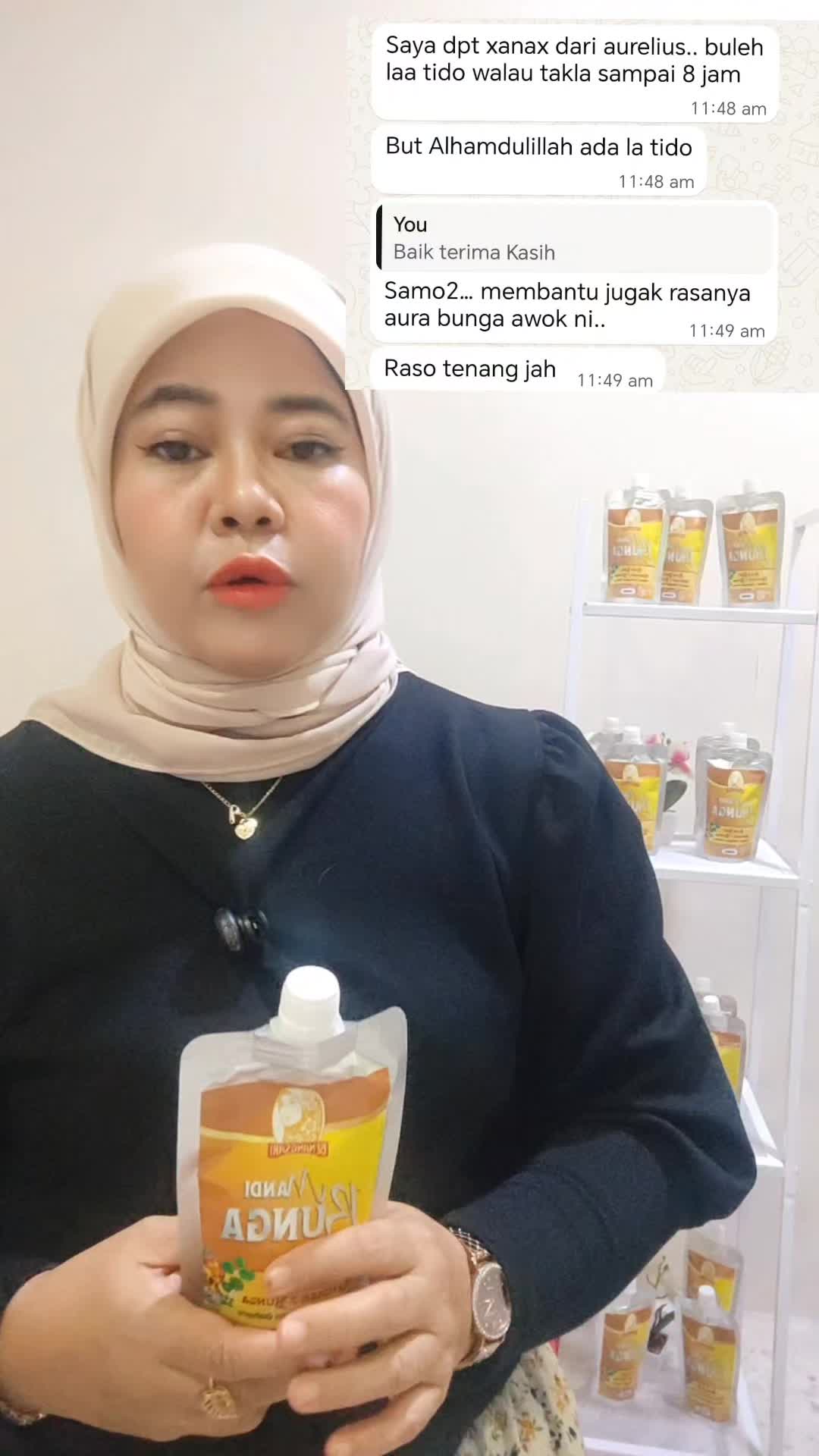 @Benang Sari Mandi Bunga