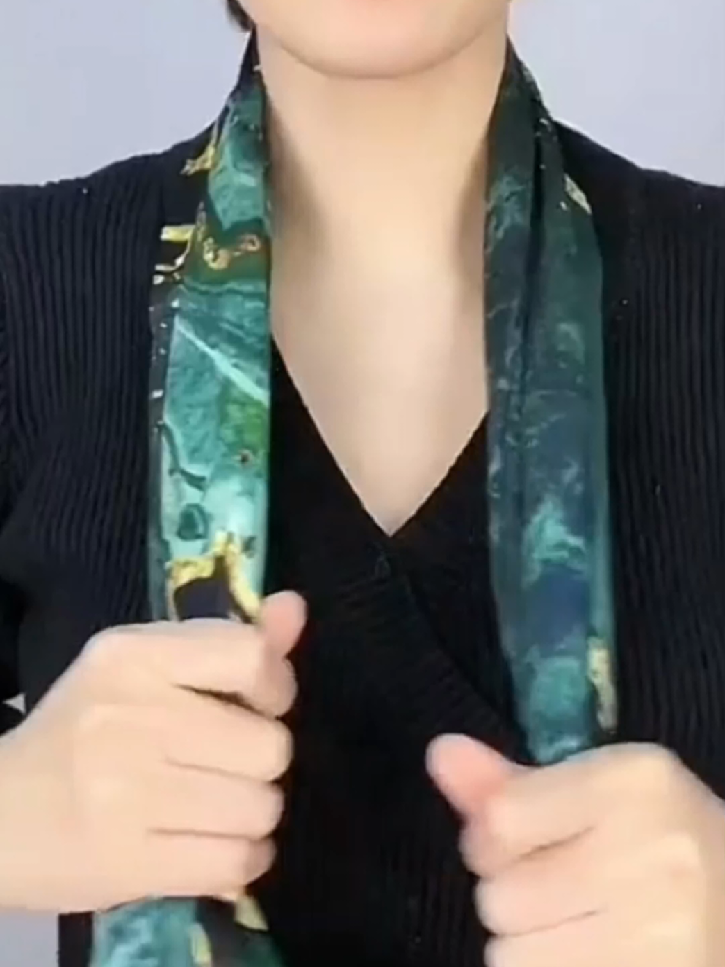 @Silk Scarf