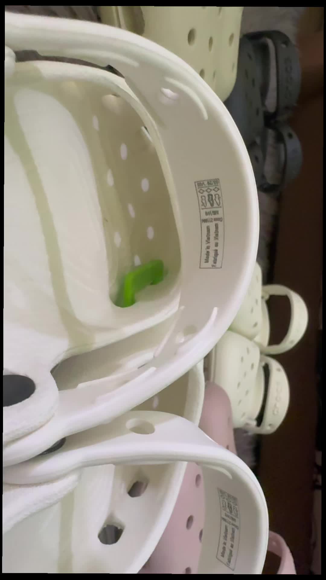 @matching crocs!